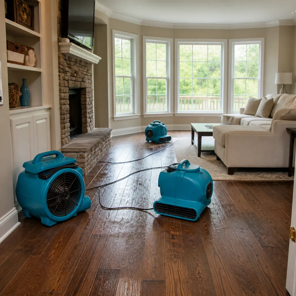Water damage drying